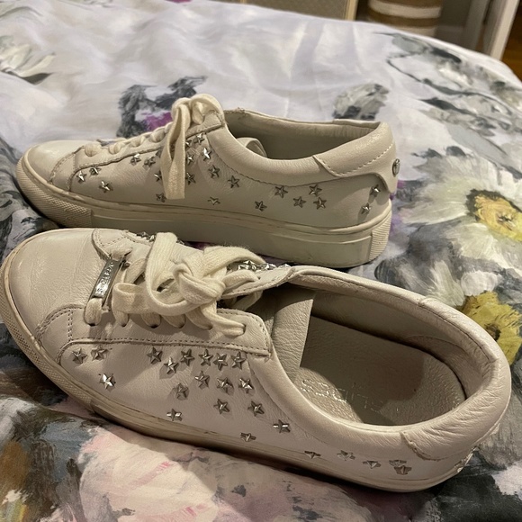 J/SLIDES NYC white leather sneakers - Picture 3 of 4